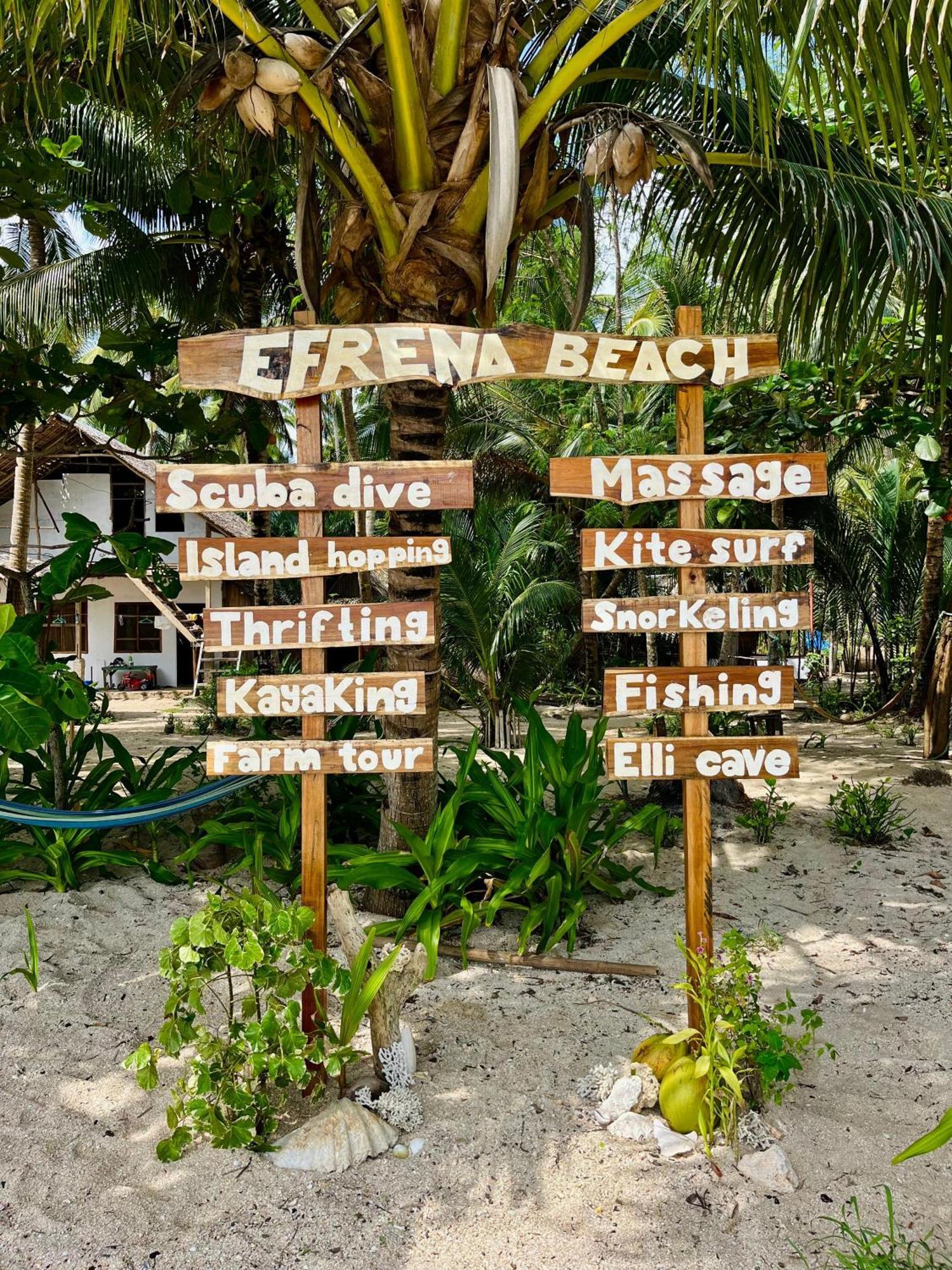 Efrena Agro Tourism Beach Ель-Нідо Екстер'єр фото